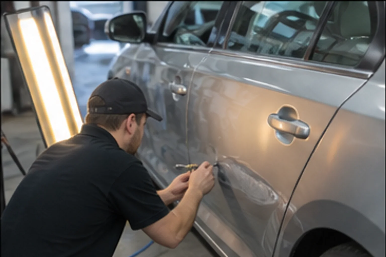 Paintless dent repair