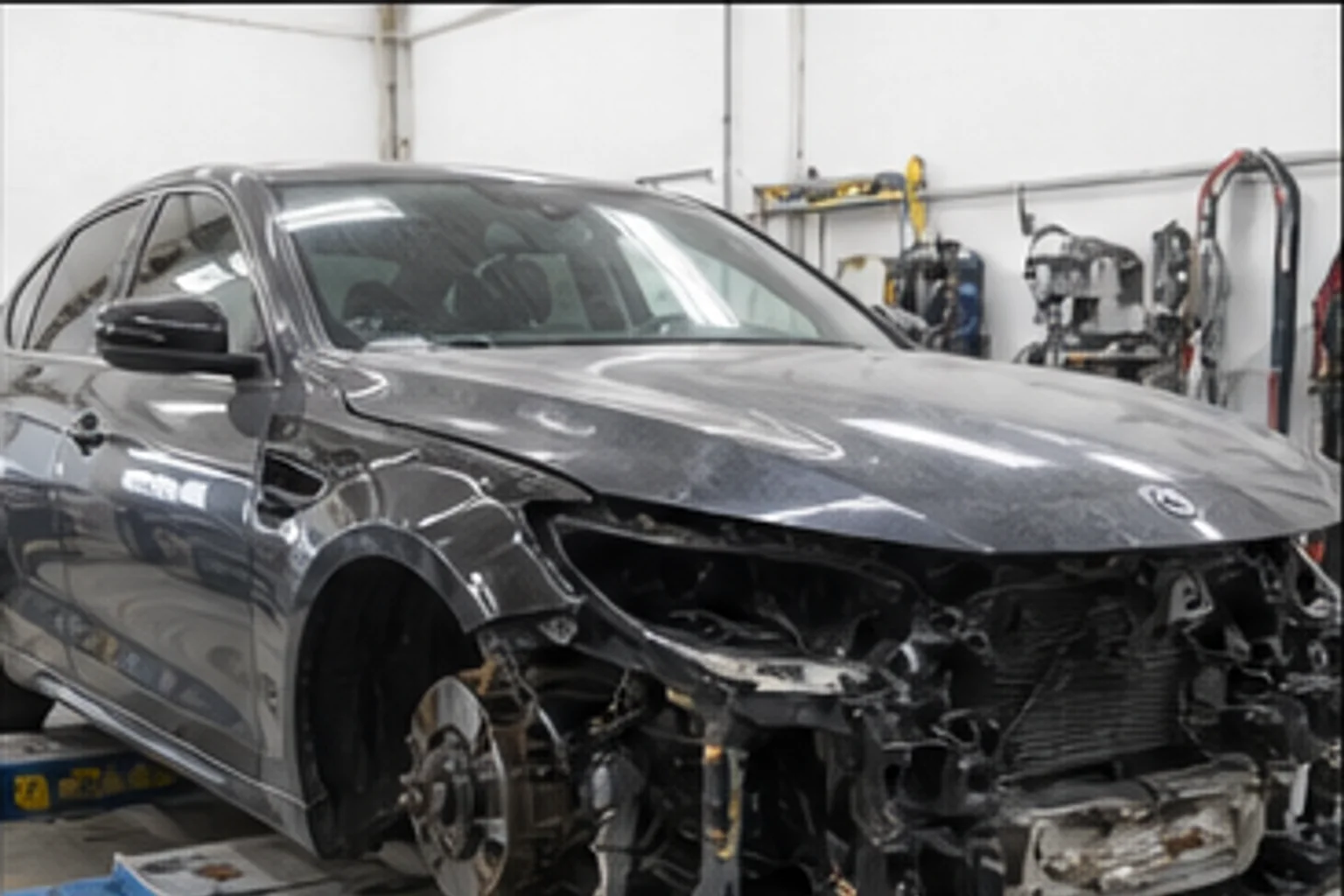 Luxury car body repair