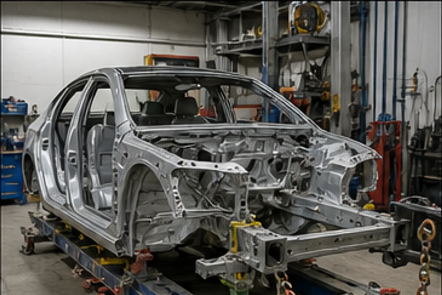 Aluminum Space Frame repair