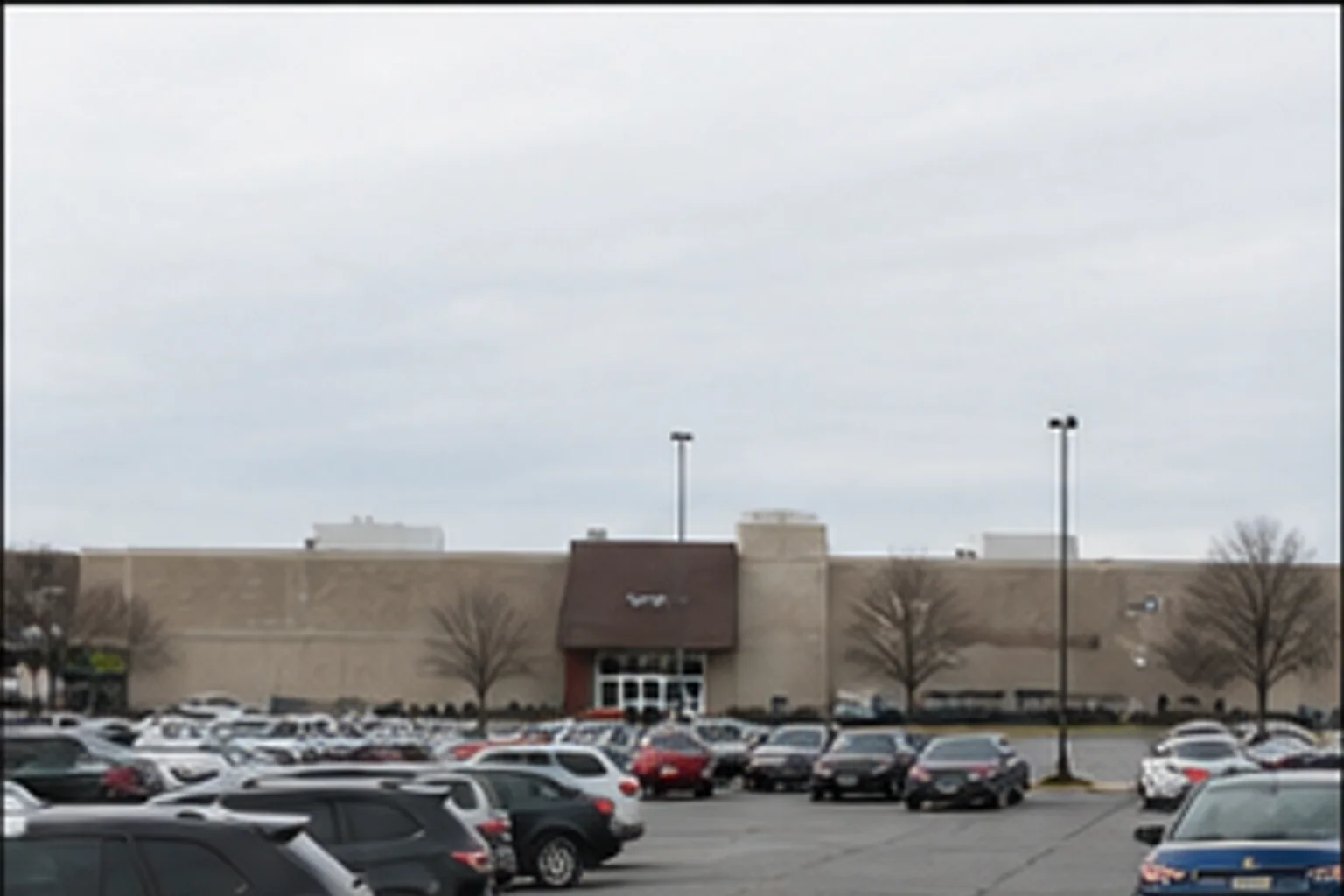 Mall parking lot, Burlington