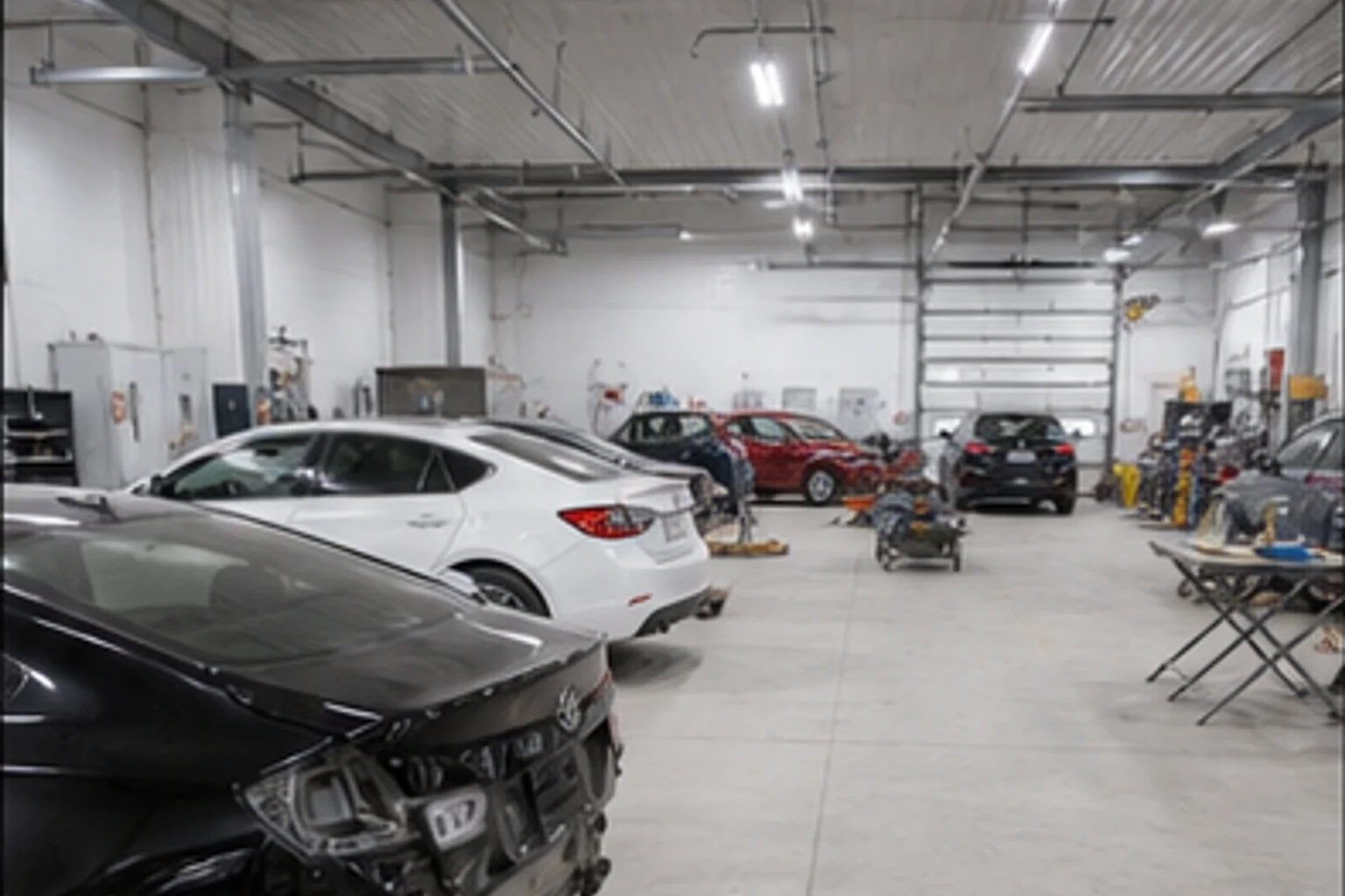 Collision bay — full scope