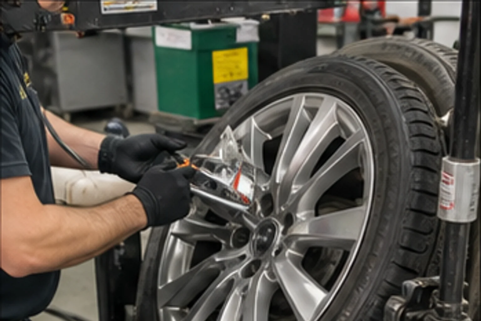 Wheel & rim repair