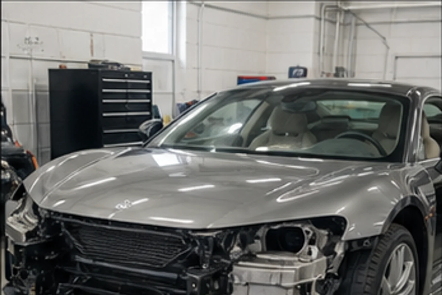 Luxury car body repair