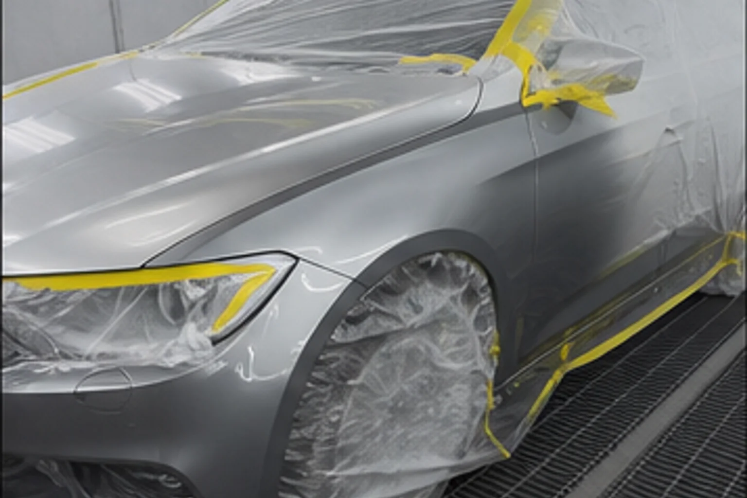 Panel respray blended to factory color