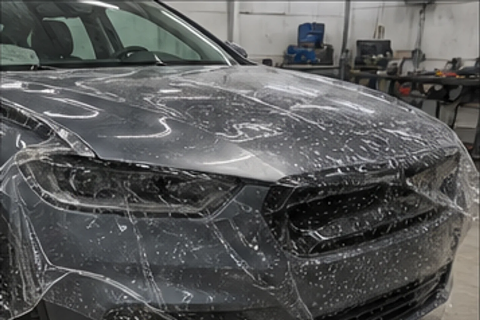 Paint protection film, front clip