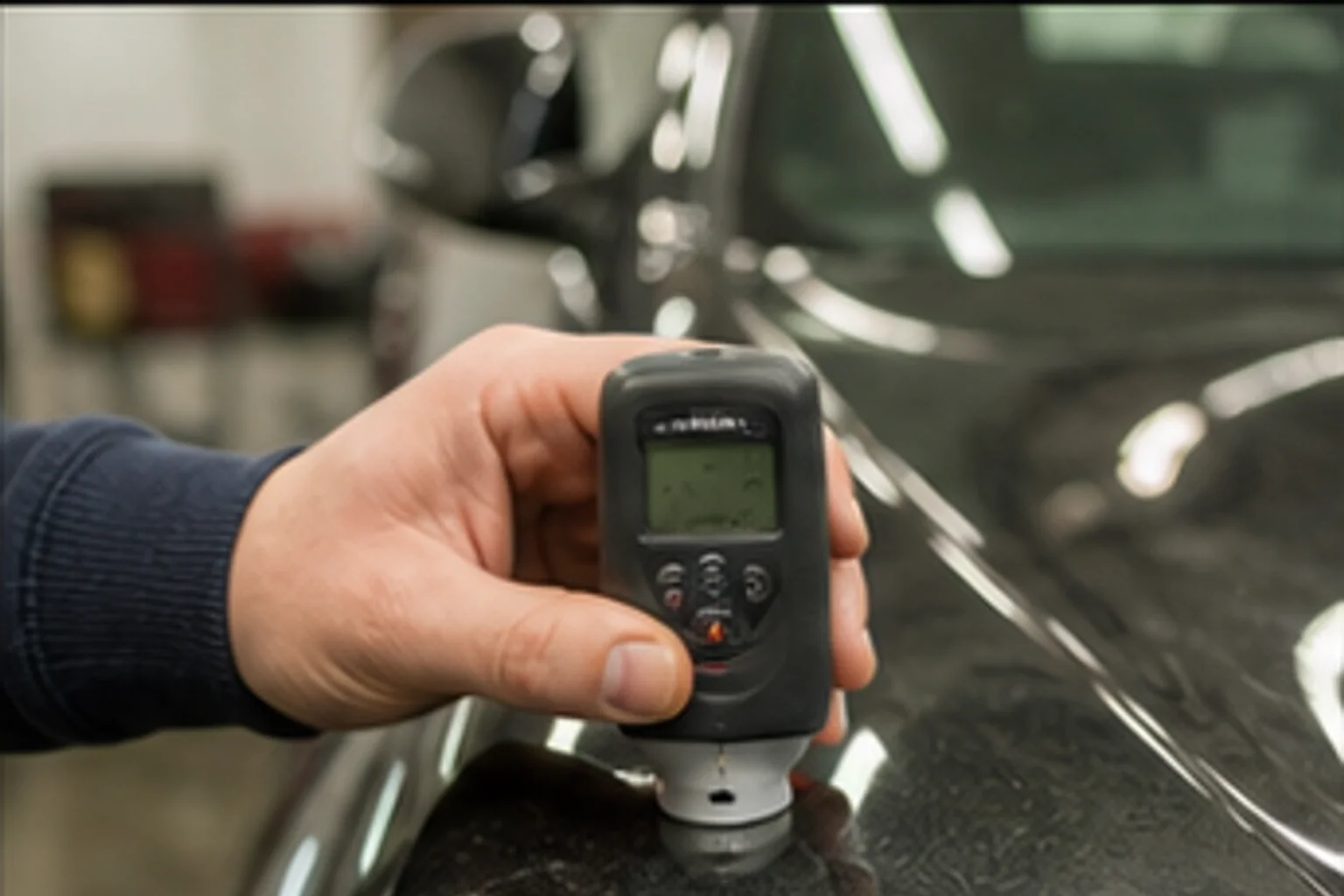 Paint depth measurement