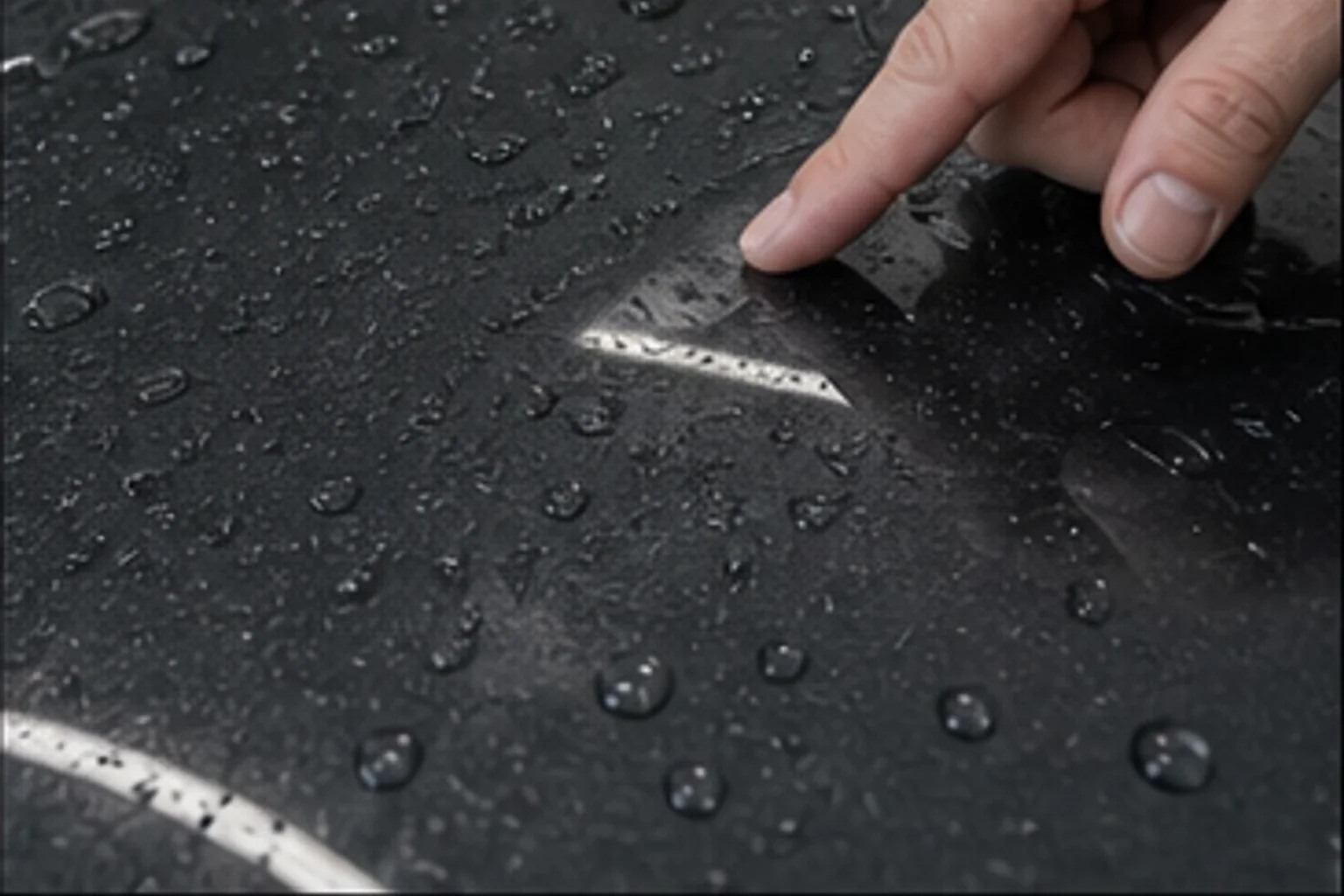 Self-healing top coat