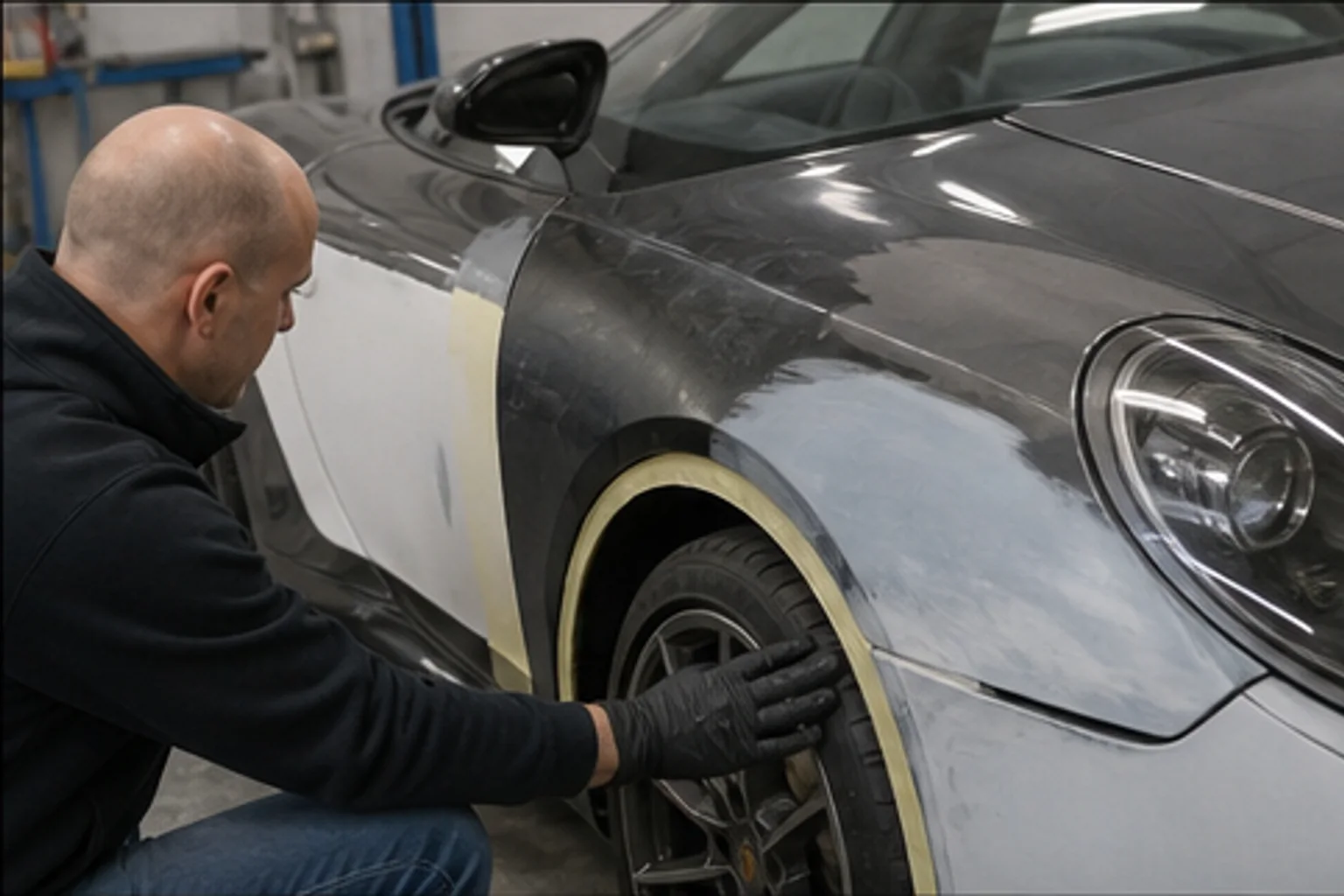 Porsche mixed-material panel assessment