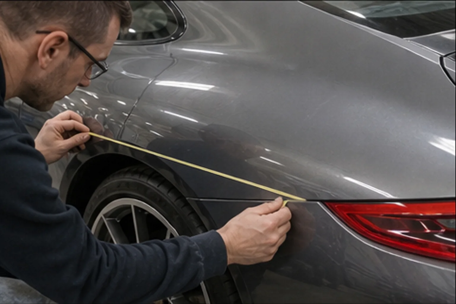 Body line arc verification