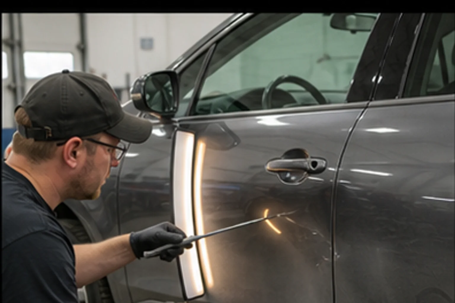 Paintless dent repair