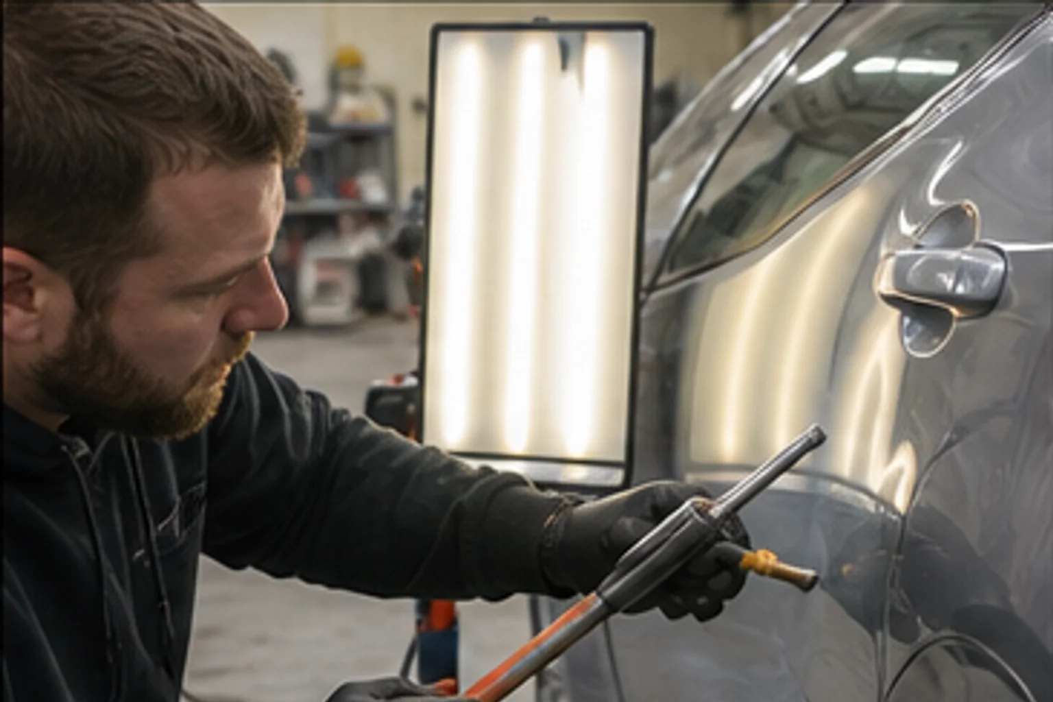 Paintless dent repair