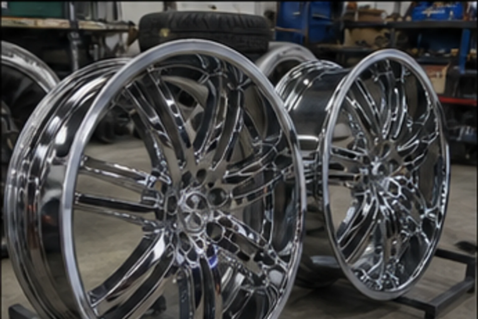 Chrome wheels