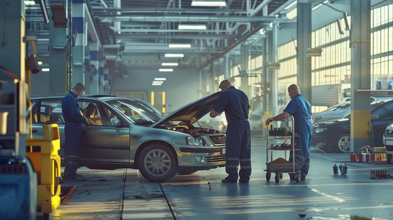 car-repairing-process