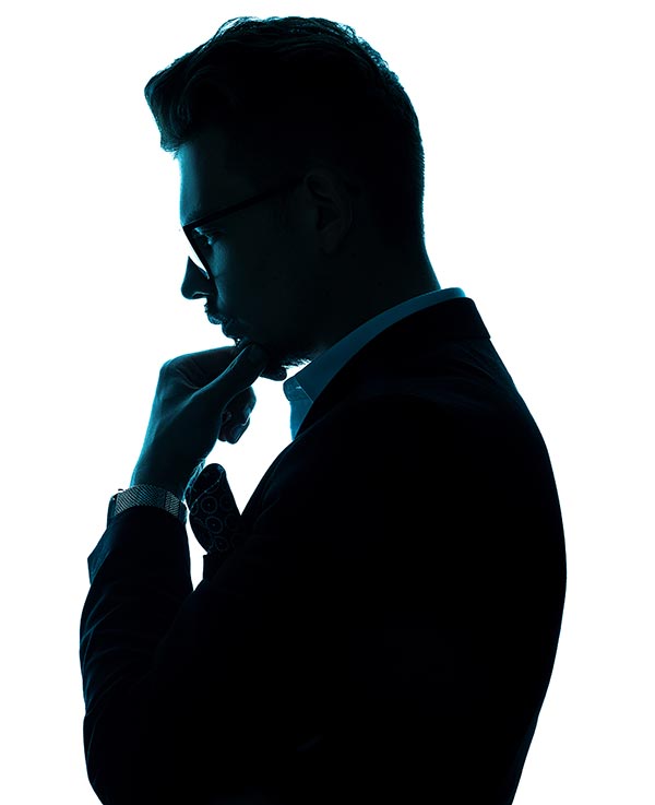 man silhouette